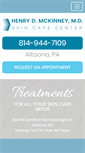 Mobile Screenshot of mckinneyskincare.com